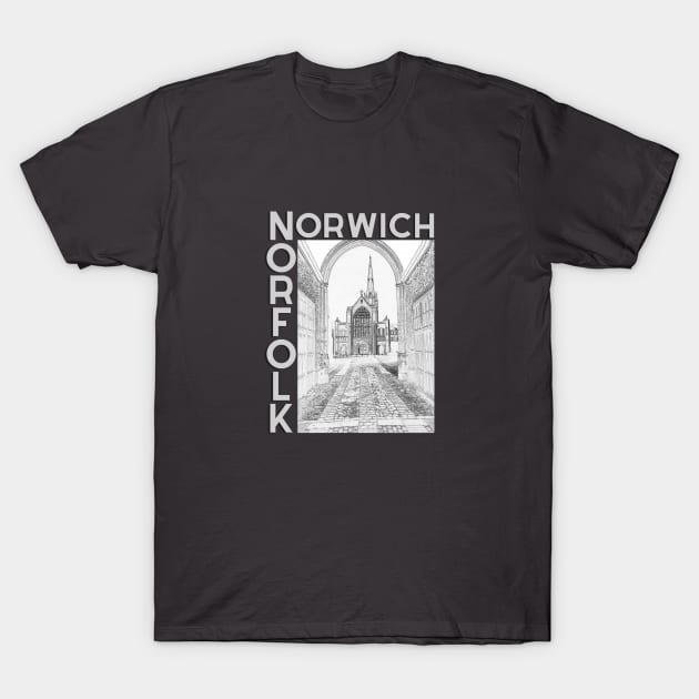 Norwich Norfolk T-Shirt by MyriadNorfolk